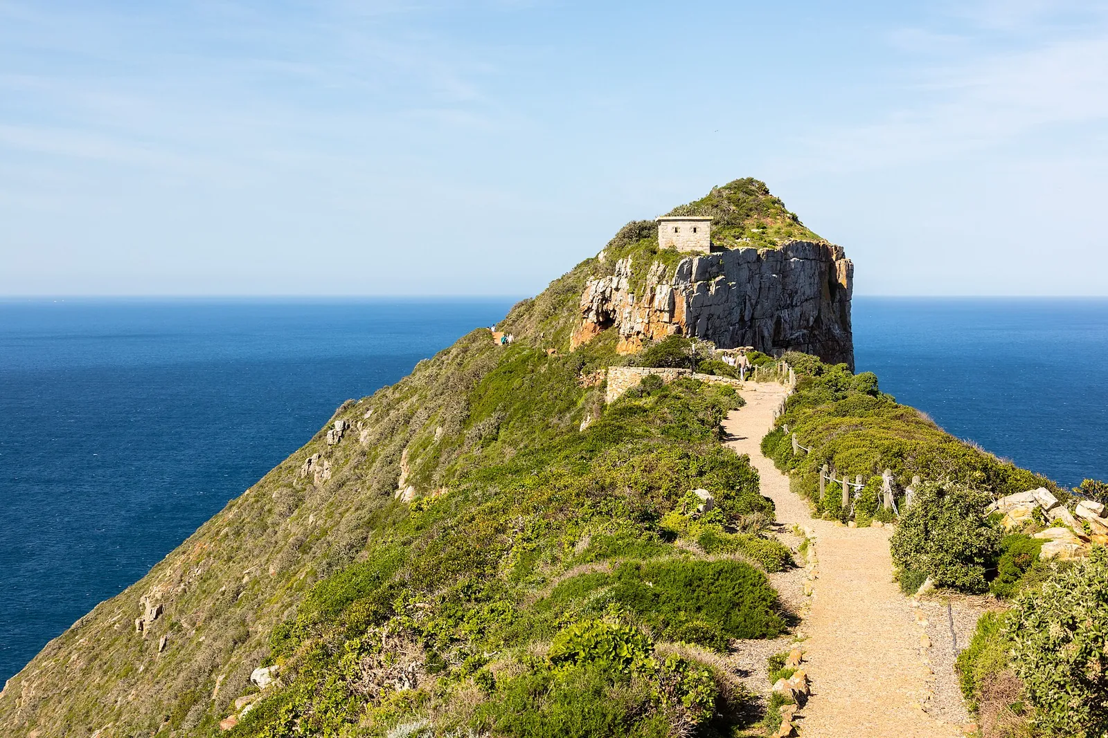 Path to the old lighthouse at Cape Point