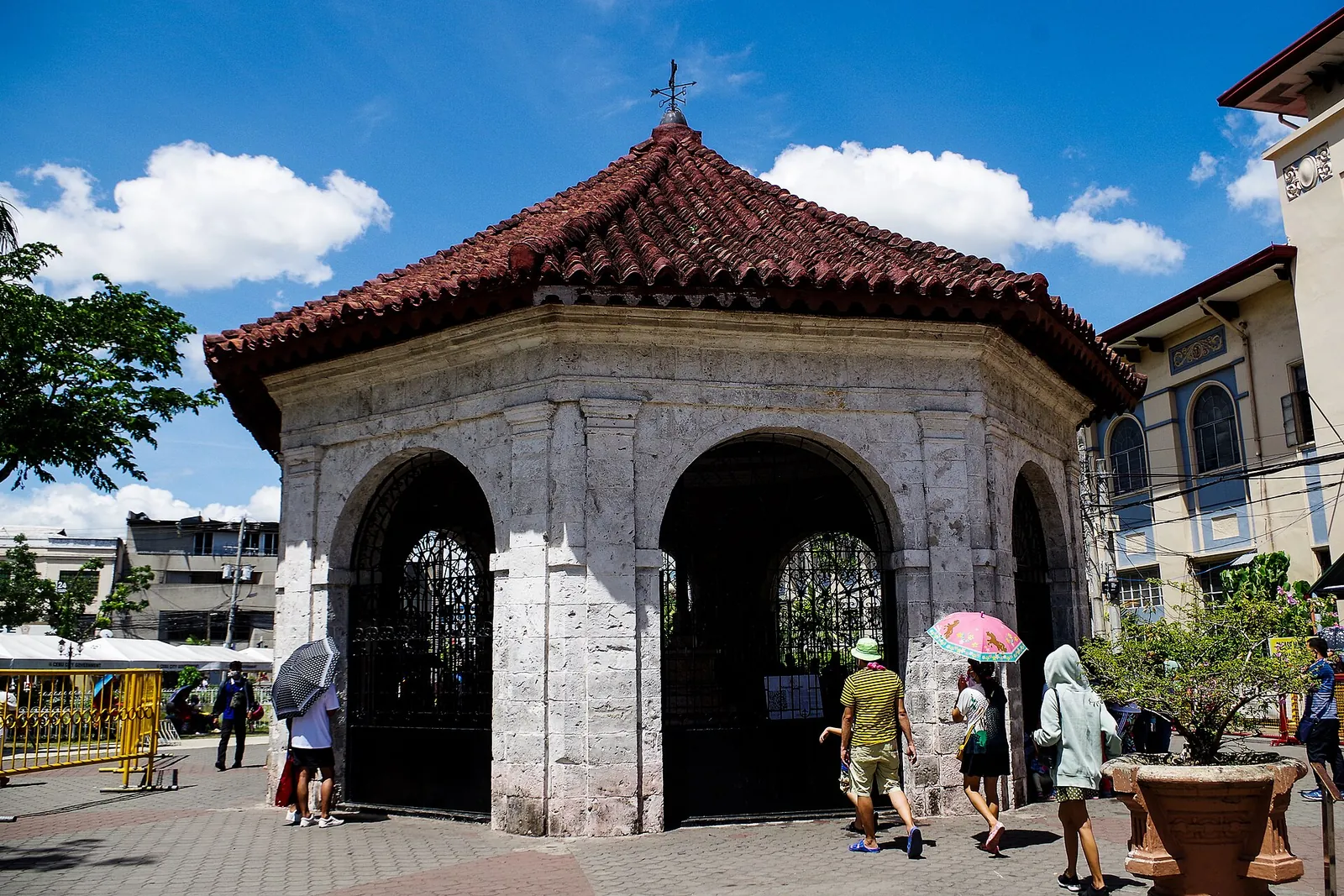 The pavilion of Magellan's Cross in Cebu City