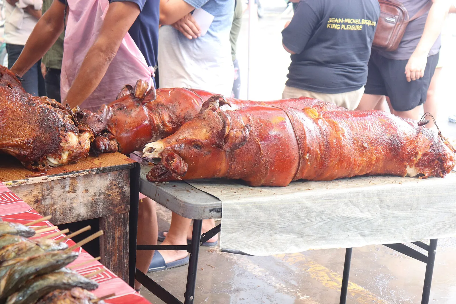 Golden roast lechon, Cebu's famous dish
