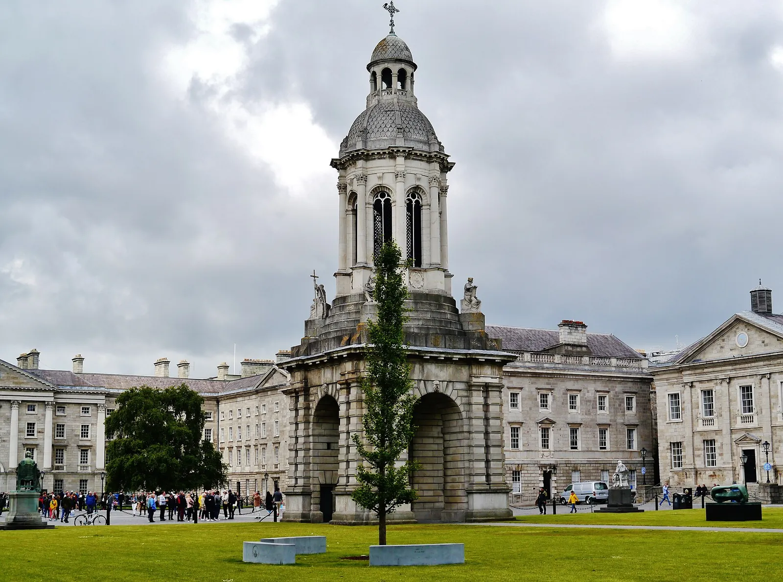 The Campanile in Trinity College's Front Square