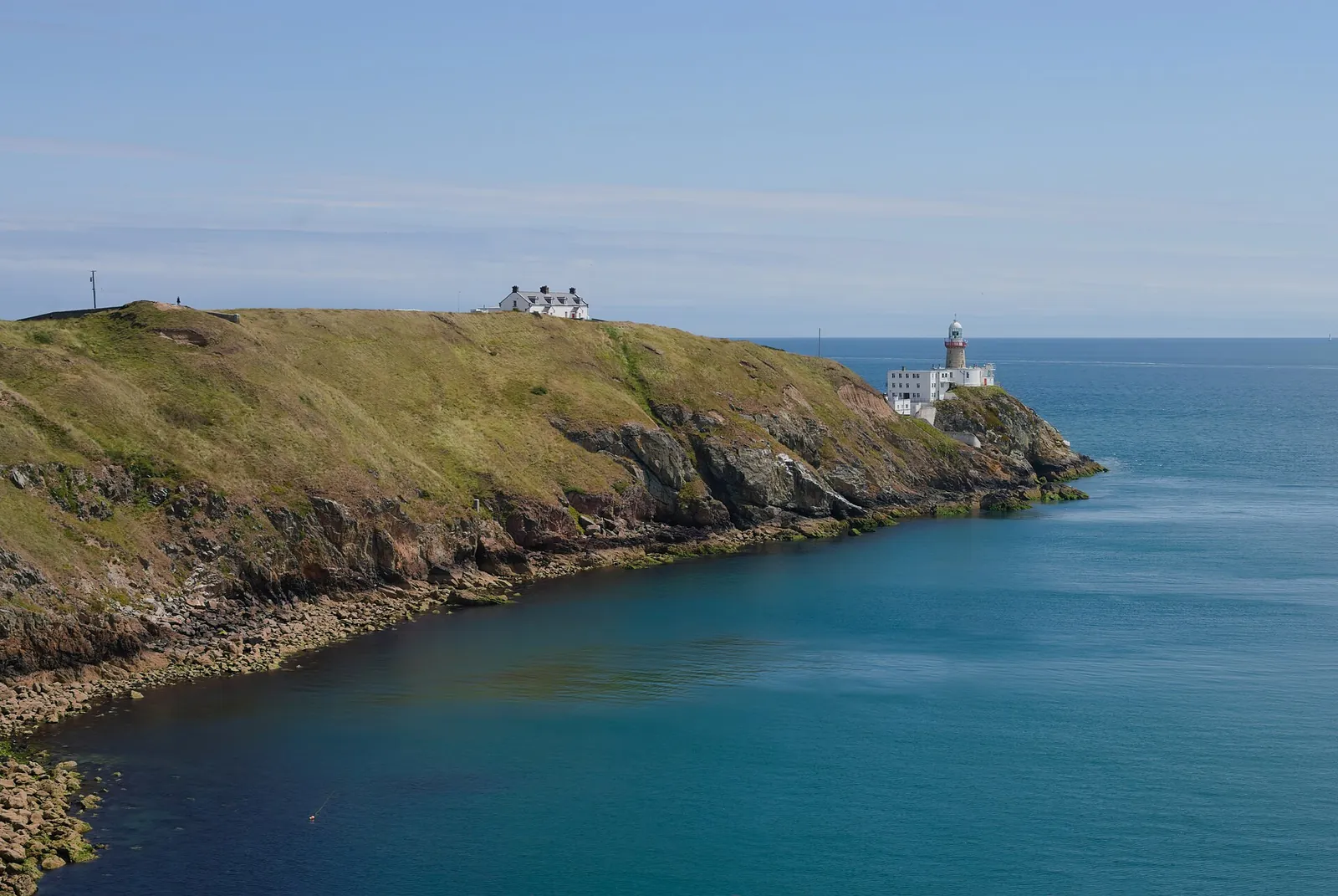 Baily Lighthouse seen from the Howth Cliff Walk