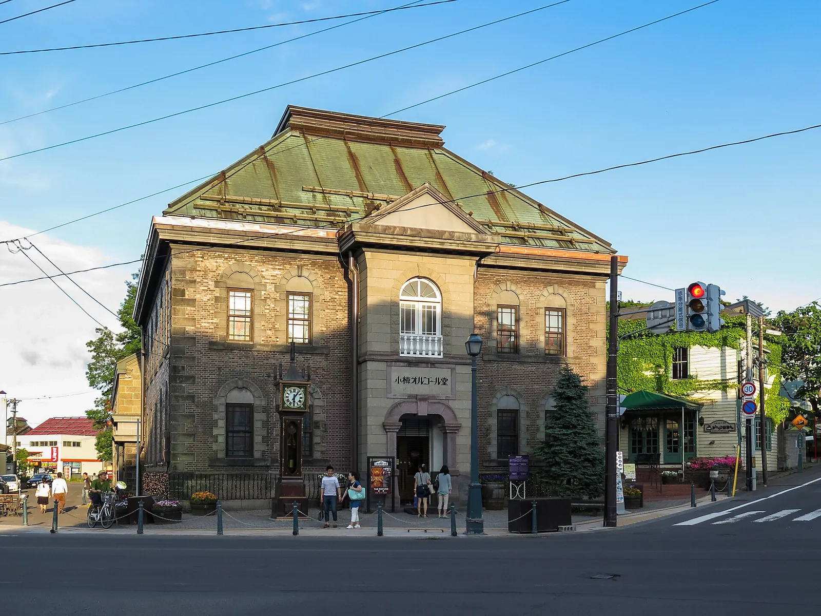 The historic Otaru Music Box Museum building