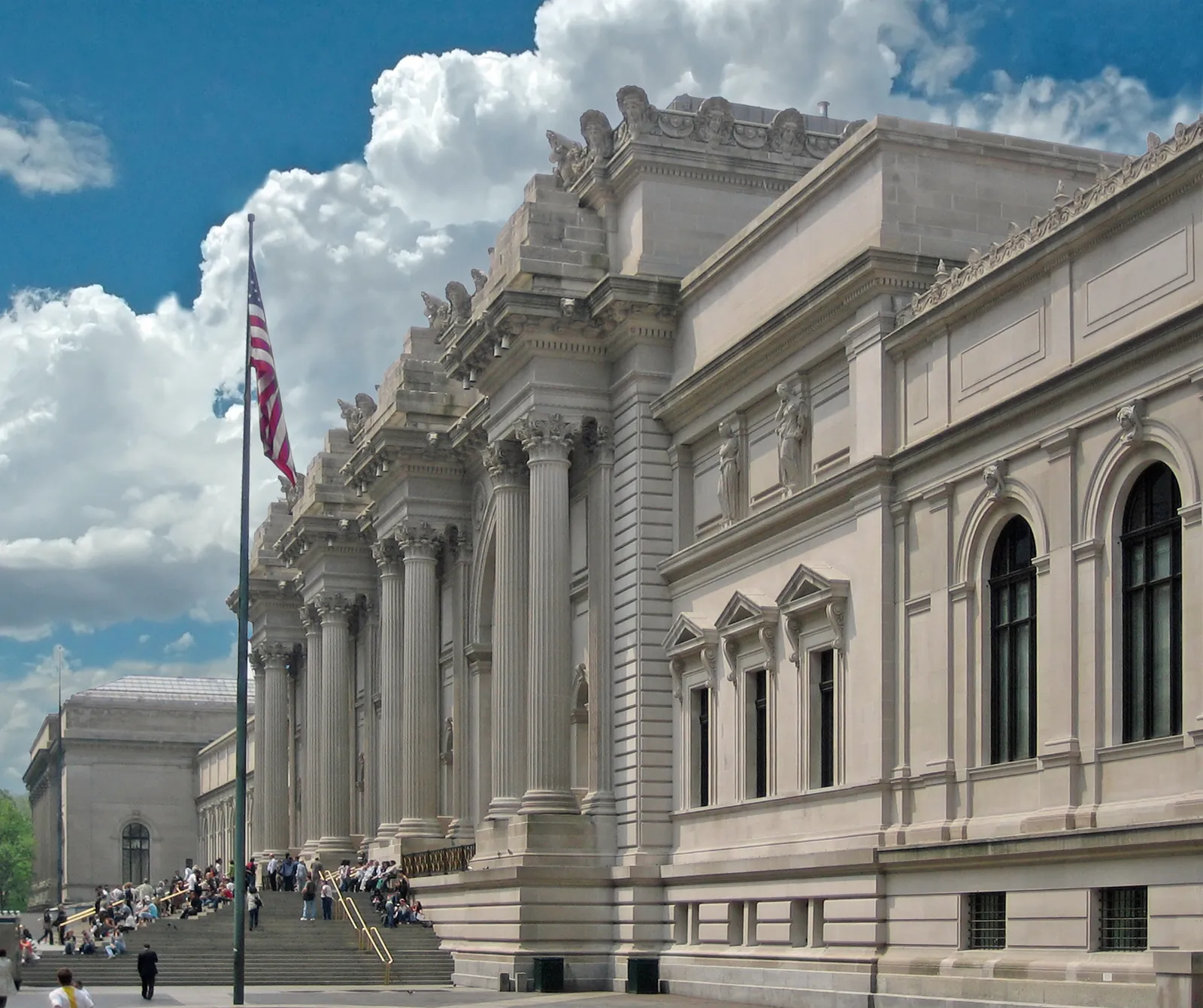 The Met's grand facade on Fifth Avenue