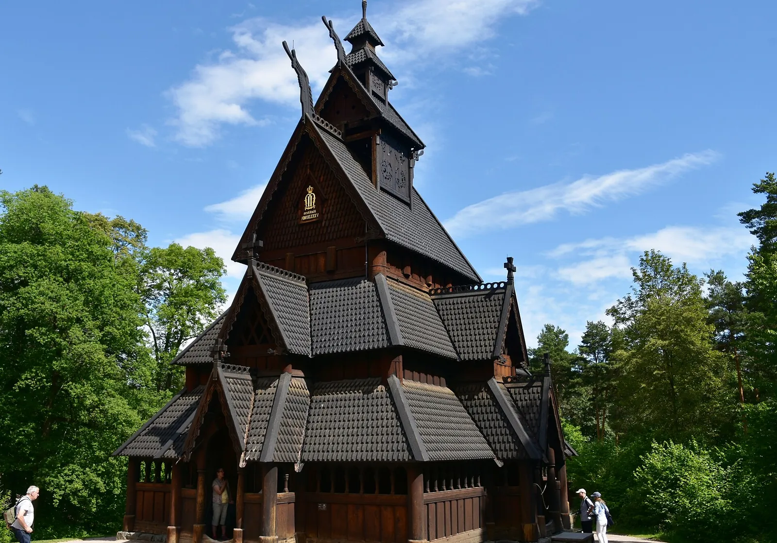 The medieval stave church at Norsk Folkemuseum