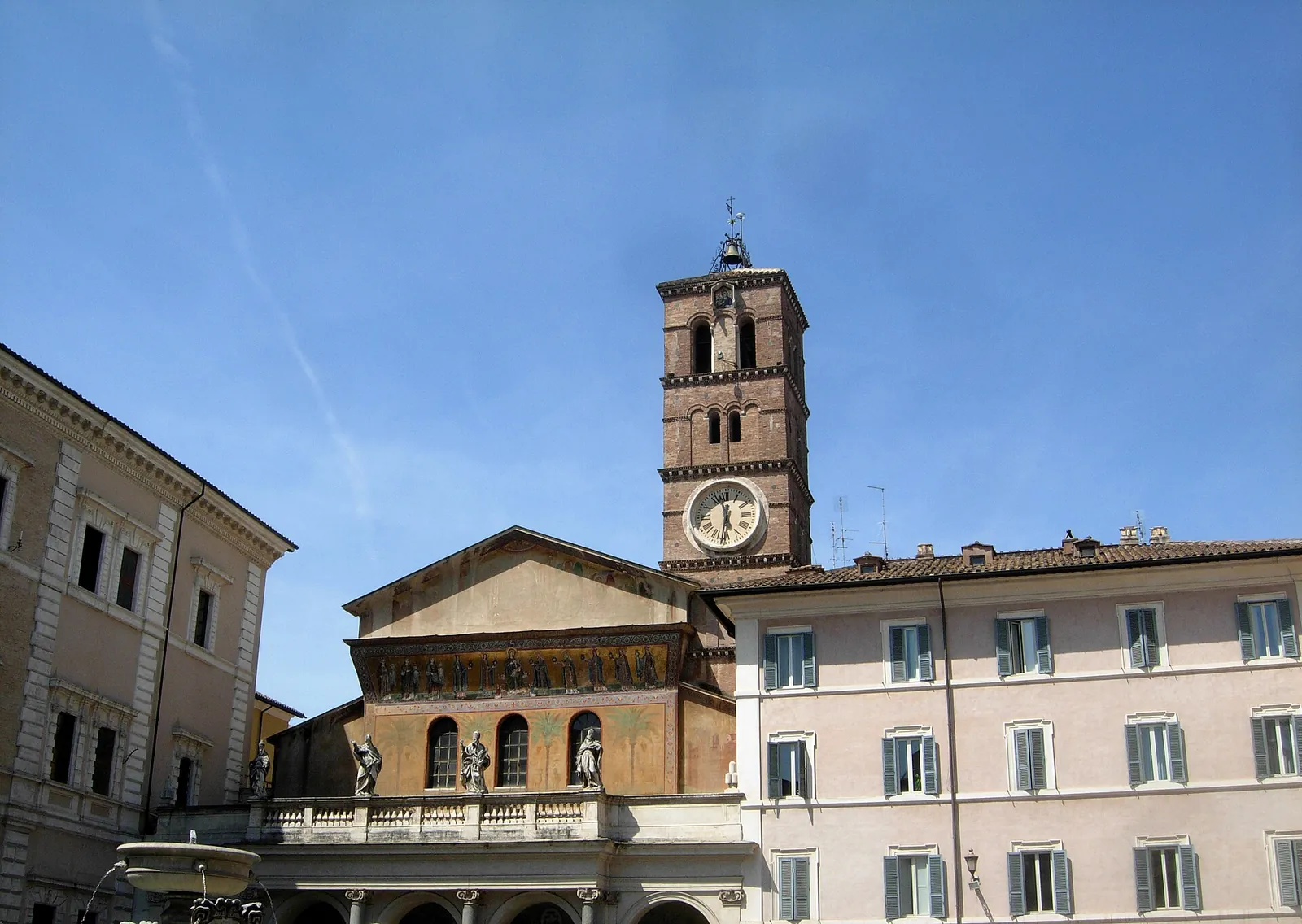 Santa Maria in Trastevere and its bell tower