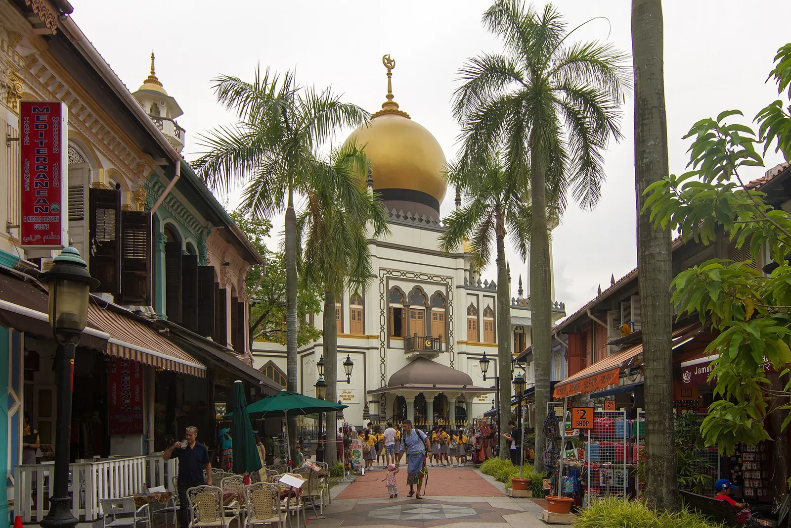 Golden dome of Sultan Mosque, Kampong Glam