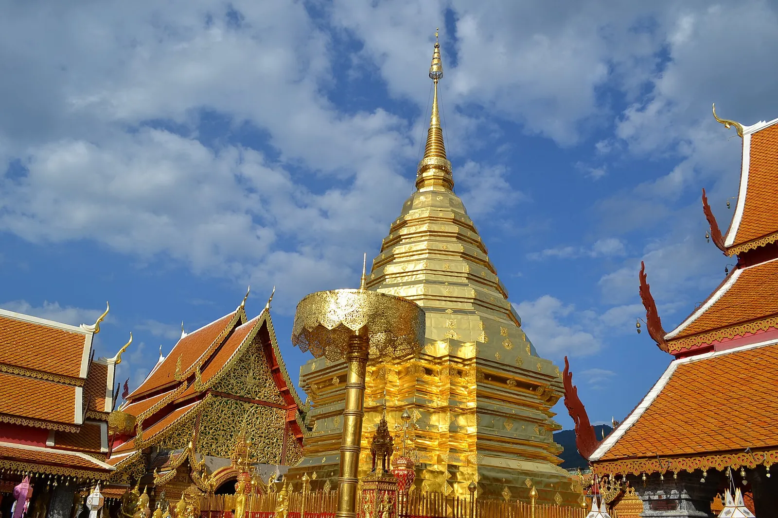 Golden chedi of Wat Phra That Doi Suthep